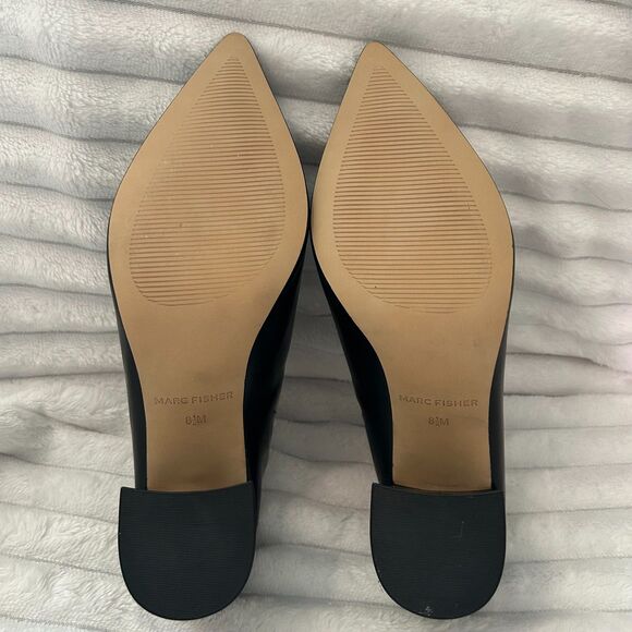 Marc Fisher Pointed Block Heel Mule Size 8.5 - Picture 6 of 10